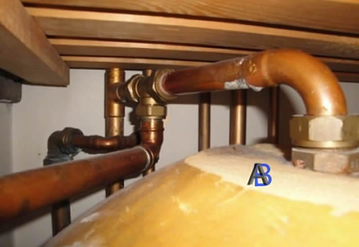 Shower pump installation in loft